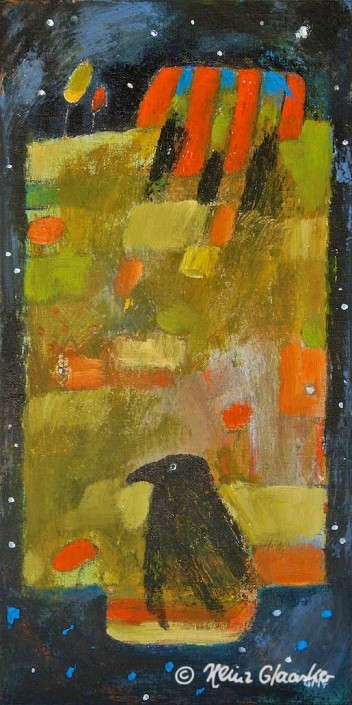 Heinz Glaasker Nächtliche Sommerfelder Acrylbild Heinz Glaasker Nächtliche Sommerfelder