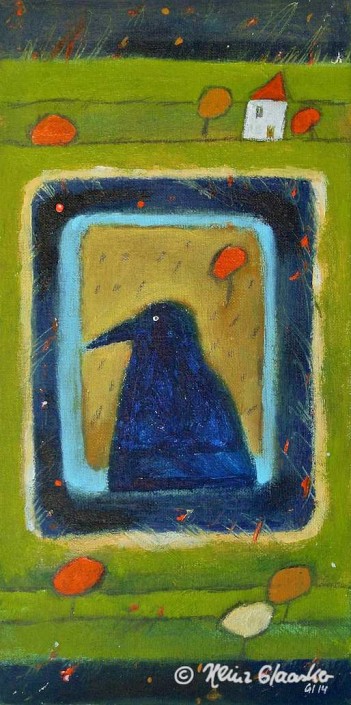 Heinz Glaasker In den Feldern Acrylbild Heinz Glaasker In den Feldern