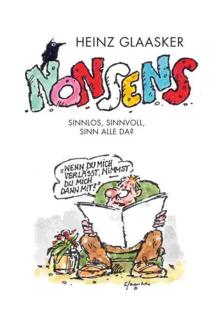 Produktbild Buch »NONSENS« – Gedichte & Karikaturen von Heinz Glaasker