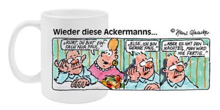 Fotobecher 1 »Wieder diese Ackermanns«