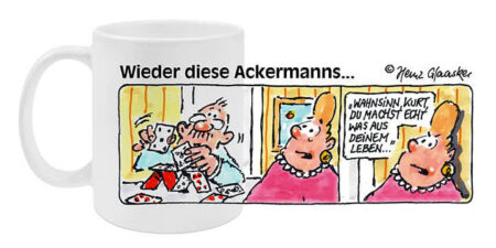 Fotobecher 5 »Wieder diese Ackermanns«