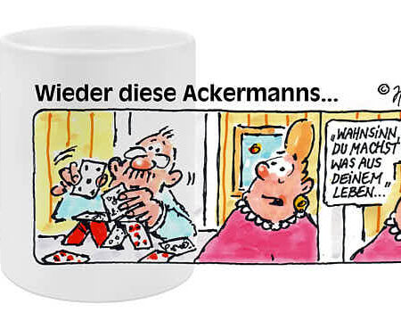 Fotobecher 5 »Wieder diese Ackermanns«